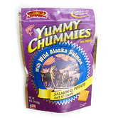 "Yummy Chummies" Chewy Treats, wild Alaskan salmon and potato, sm sz., 4 oz