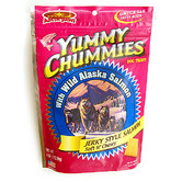 "Yummy Chummies" Chewy Treats, wild Alaskan salmon jerky, sm sz., 4 oz