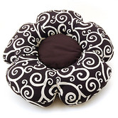 Dreamy Bloom Bed, round, black, 25" 