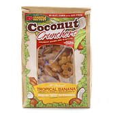 Coconut "Crunchers" Treats, tropical banana recipe, sm sz., 16 oz