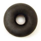 Ring - chew toy, black