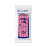Puppy Grooming Wipes with awapuhi, cherry, 28 ct