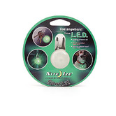 "SpotLit" LED Collar Light, green, 2"